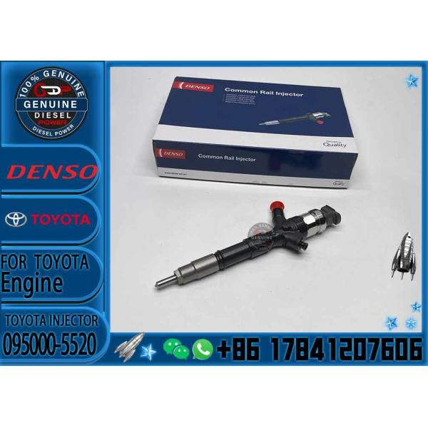 Оригинальный новый 095000-5931 0950005931 23670-30240 1KD 2KD топливный инжектор для Toyota Hilux 2.5d 23670-0L010