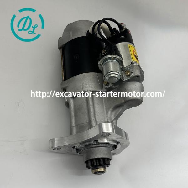 Le moteur de démarrage de l'excavateur Yanmar 6LAAE 24V 11T OEM 148616-77012
