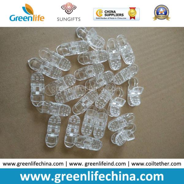 High Quality Plastic ABS/PC Snap Clips/Alligator Clips White/Black/Clear Colors