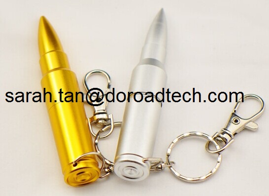 Metal Bullet USB Flash Drive, Special Gift Metal USB Pen Drives