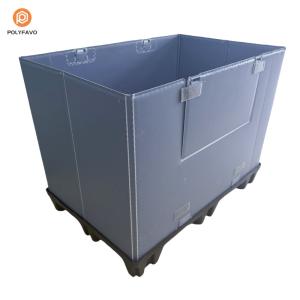 耐久性のあるHDPE収納容器 ボックス プラスチック製カスタムパッケージボックス