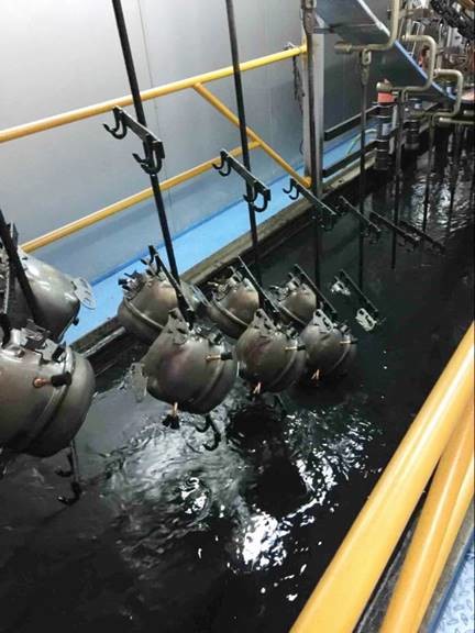 Ced preto do compressor que reveste a temperatura ultra baixa que cura IATF 16949 aprovado