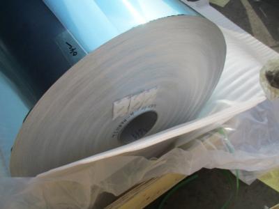 0.105MM Epoxy Coated Aluminum Foil For Fin Stock Coated Blue / Golden