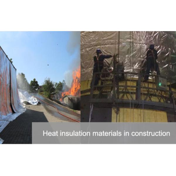 Ткань термоизоляции ткани стеклоткани альфольевой изоляции