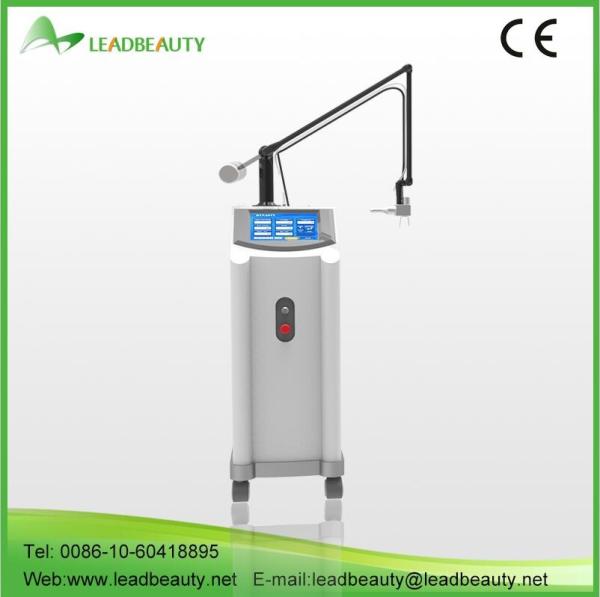 Painless invasive treatment skin lesions CO2 fractional laser