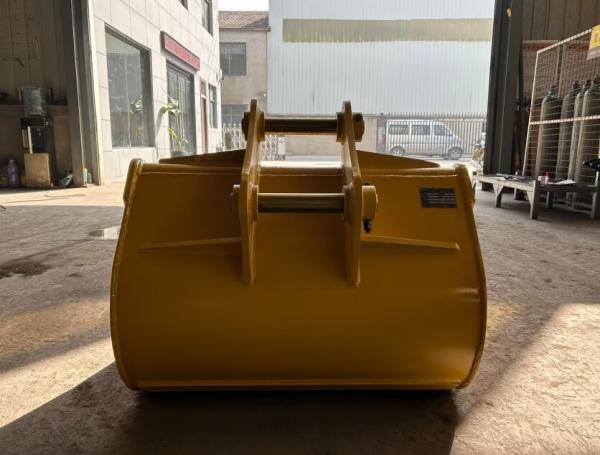 Reinforced Steel Drilling Mud Bucket For Backhoe Excavator