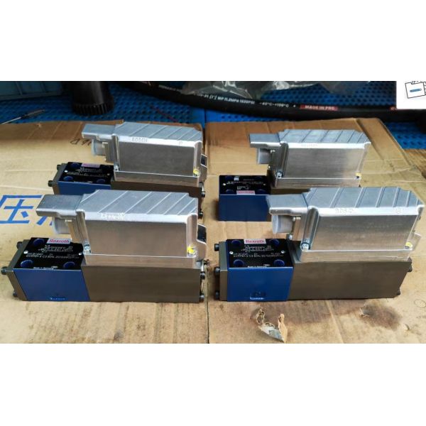 Válvula hidráulica Rexroth de fabricación alemana con 6 vías, diámetro 24V, voltaje y 280 bar de presión nominal