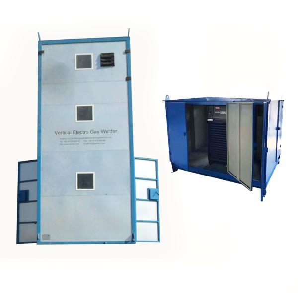 Large High Efficiency Straight Auto Welding Machine Convenient Operation