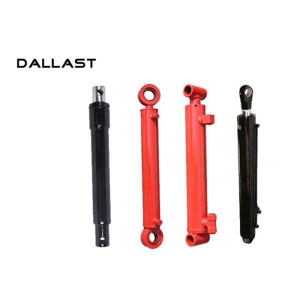 Customized FEE Double Rod Hydraulic Cylinder Double Acting  ISO9001 Certification
