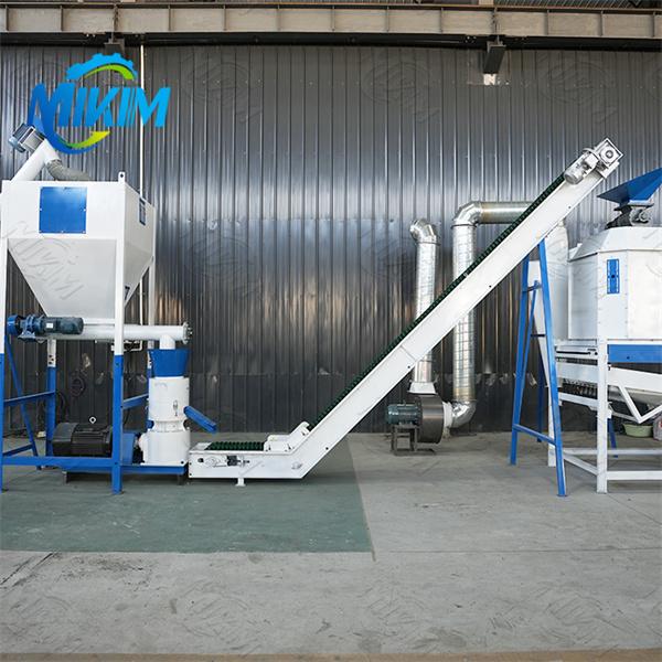 fully automatic feed pellet production line Small Poultry Feed Pellet Plant designed for Farm Use