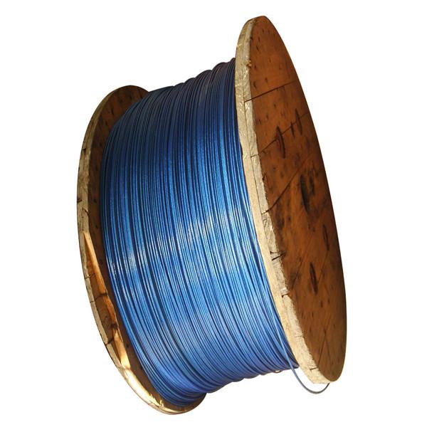 Cable en acier inoxydable recouvert de PVC recouvert de plastique 1 mm-10 mm de diamètre
