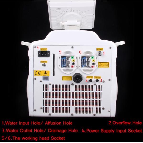 Whiten Skin OPT Beauty Salon Equipment Shr Ipl Laser Hair Removal Machine 2000W