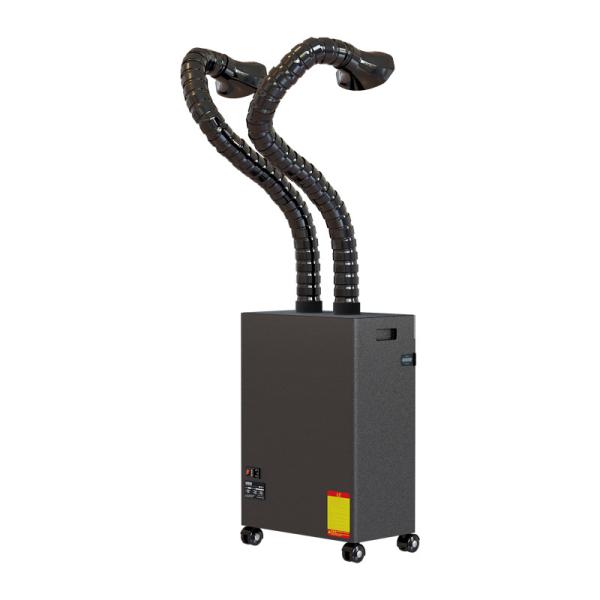 High Power Soldering Robot Bench Top Fume Extractor 150-350W For XS350-2S