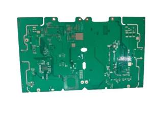高周波素材 緑色溶接マスク PCBボードは,機器のテストに適しています