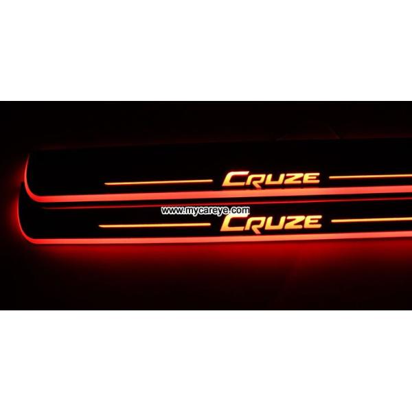 Holden Cruze auto accessory LED moving door scuff led lights suppliers