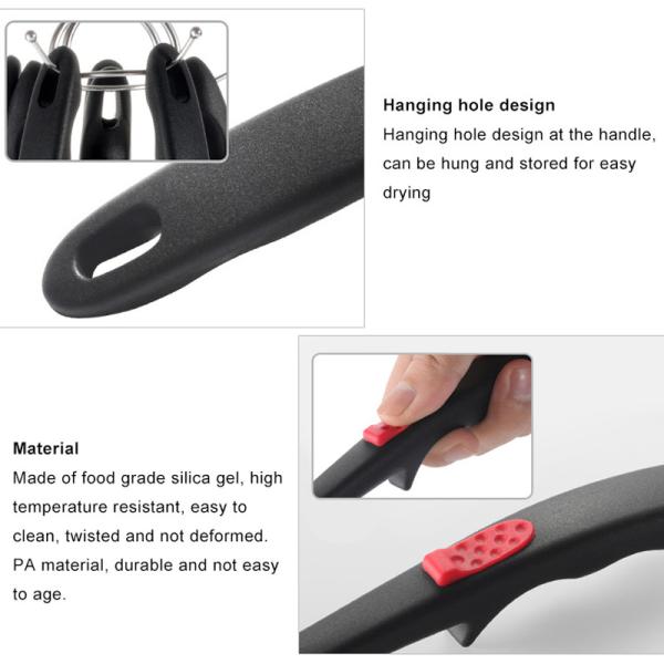 utensílio da cozinha do silicone 7pcs