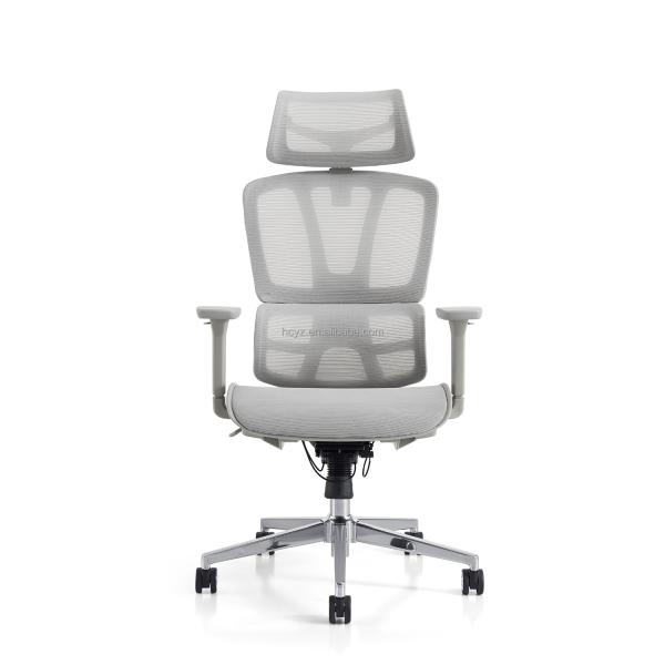 Comfortable High Back Office Executive Chair With 4D Adjustable Armrests