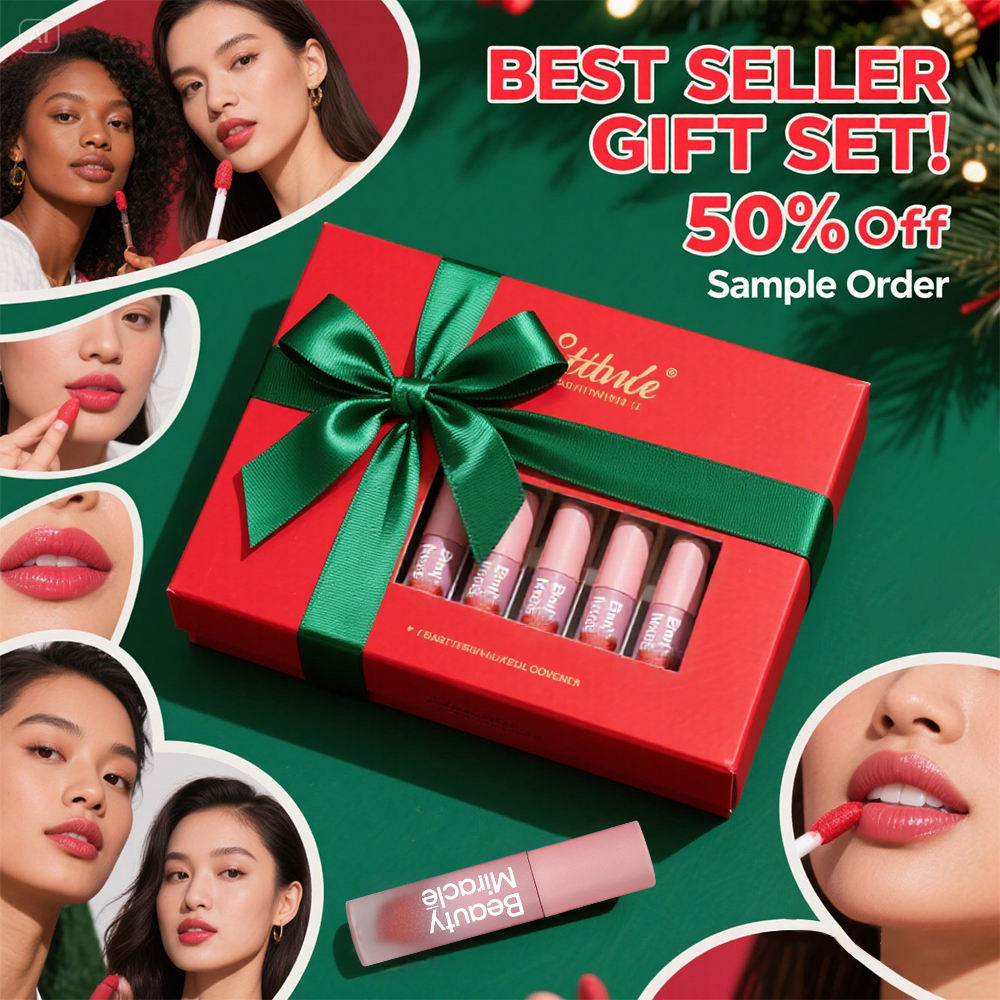 Organic Clear Lip Gloss Herbal Based Waterproof Long Lasting Moisturizing Glitter Glossy Lip Glaze Vendor Mirror-Private Label