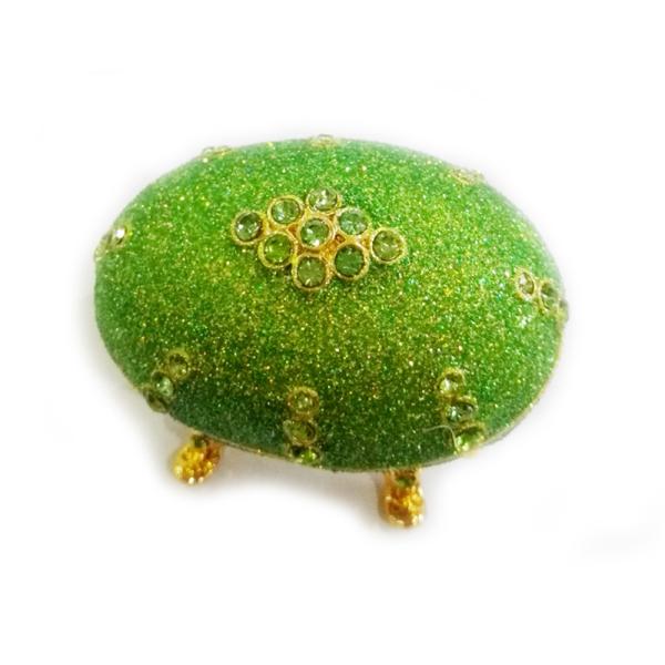 Russian Easter Egg Jewelry Box Crystal Trinket Holder Ring Organizer Home Decor Faberge Egg for Jewelry Boxes Gift