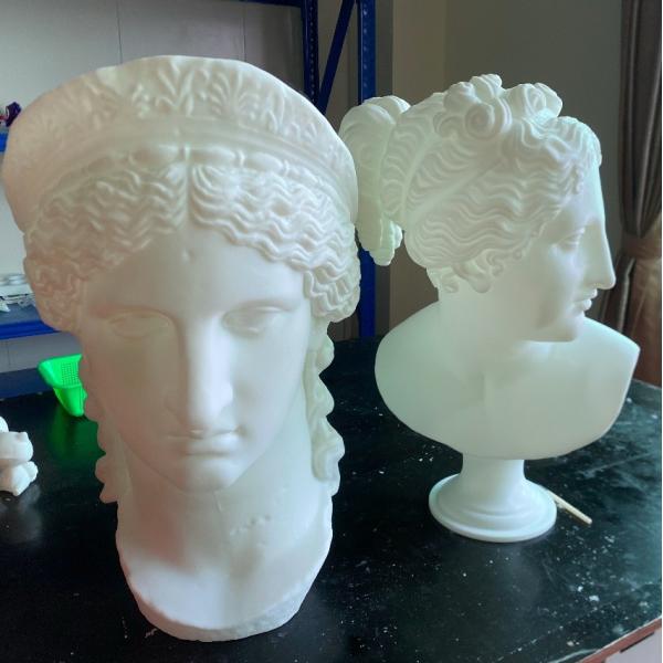 ABS Plastic Shell Silicone Turning Mold for Small Batch Production of Complex Models