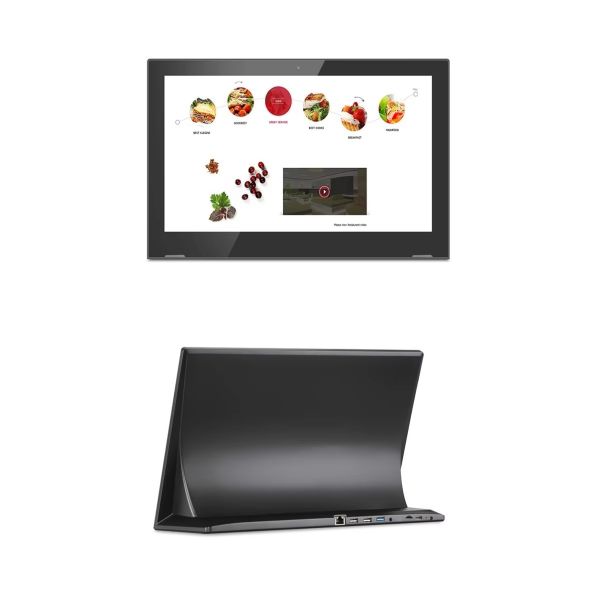 17.3inch L shape Touch screen android tablet pc business office kiosk restaurant othering