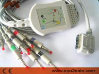 Kenz compatível Direto-conecta o cabo do ECG - K131 para Kanz 108, 109, 110, 1210, 1211, 601, Cardico 302