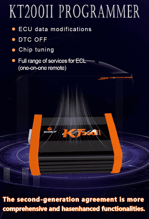 Kt200 II Автомобильный ECU Программист Обновленная версия Kt200