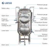 Equipamento de esterilização de cogumelos Máquina de autoclave de substrato para a reprodução de cogumelos