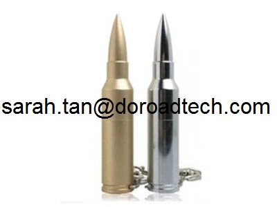 Metal Bullet USB Flash Drive, Special Gift Metal USB Pen Drives
