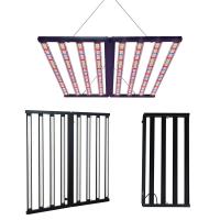 Plein spectre 4x4ft 8 Bar 800W Led Grow Light Veg Flower Stages Hydroponique avec Samsung Lm301b Lm281b Lm301h
