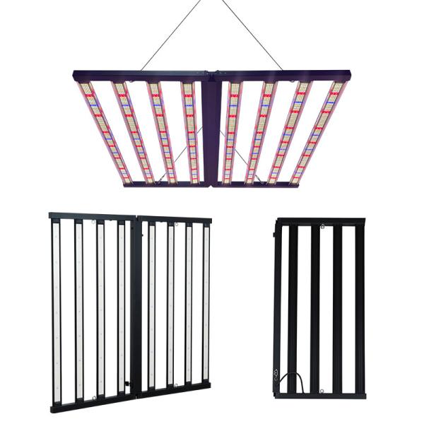 L'éclairage de croissance LED LM281B 800W Horticulture Fraise végétale Tomates à spectre complet Dimmable Samsung LM301h EVO pour les graines de fleurs