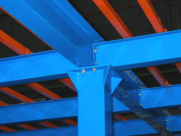Aço industrial resistente do t do dobro da proteção de corrosão dos assoalhos de mezanino