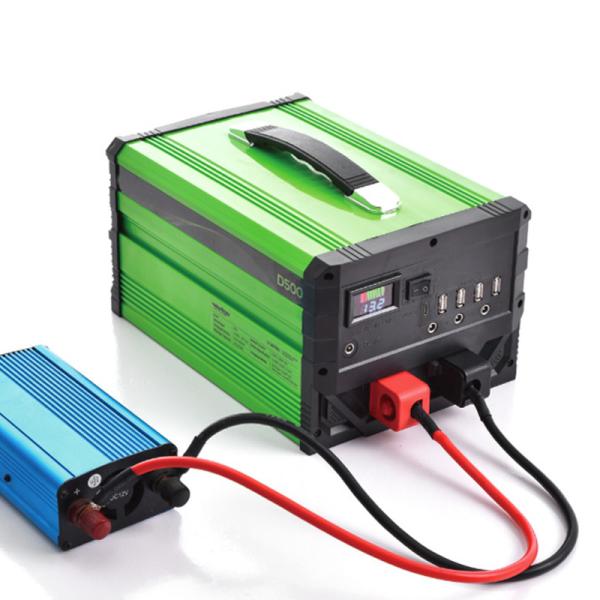 Portable 500W Power Bank 1200Wh Camping Solar Generator AC 220V