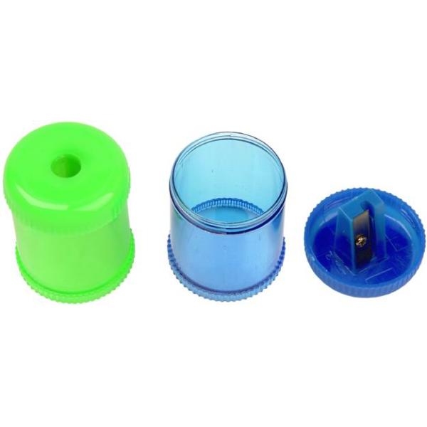 Papeterie manuelle colorée de bureau de taille-crayons de lame en acier d'Alumimium de papeterie d'art