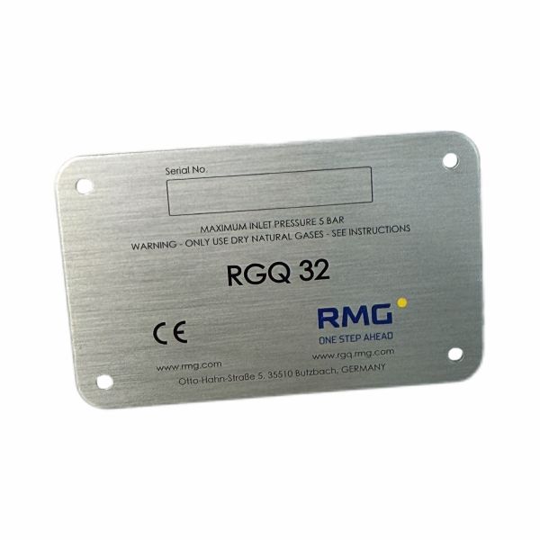 Brushed Anodized Aluminum Name Plates Flat Custom Name Plate With Logo