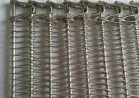 Petiscos que fritam refrigerando 304 Ss Mesh Belt espiral