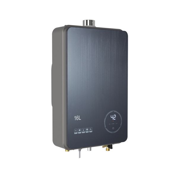 Compact Natural Gas Whole House Tankless Hot Water Heater Flexible Installation