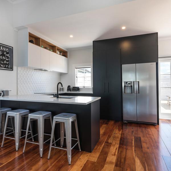 Lacquer Metal Modular Kitchen Cupboard Cabinets Modern Smart Black White