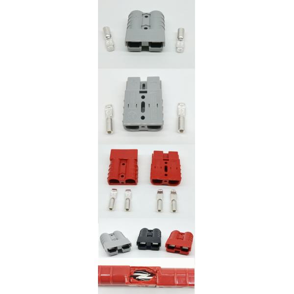 Быстрый высокопоточный провод 50А Андерсон вставка Электрический вилочный погрузчик Батарея взаимосвязанности Ключ к питанию типа лезвия