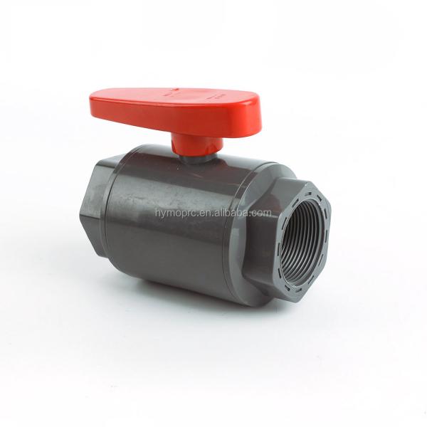 ISO/ASTM Standard ABS Handle PVC Two-Piece Ball Valve for and Convenient in Shanghai