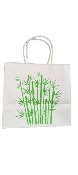 Pure paper packaging bag without plastic components