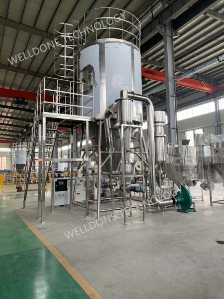 Sistema de controlo mais seco do independente de máquina do pulverizador do leite de 10000KGS/H SUS316L