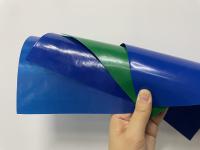 Operação de descarga azul do forro 1.5mm de Geomembrane do HDPE da piscina