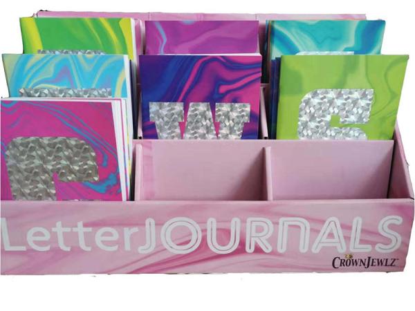 Saddle Binding Colorful Letter Custom Journal Printing For Children And Adult