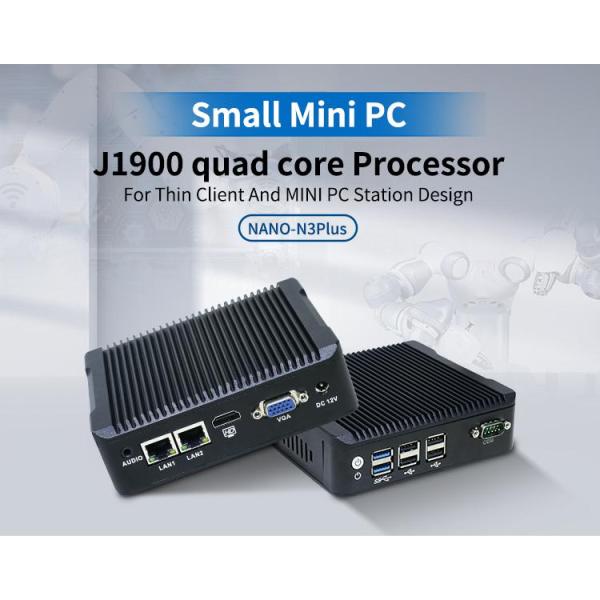 Nano-N3 Plus J1900 4 ядра 8G оперативная память Промышленный мини-PC Поддержка ОС Windows/Linux