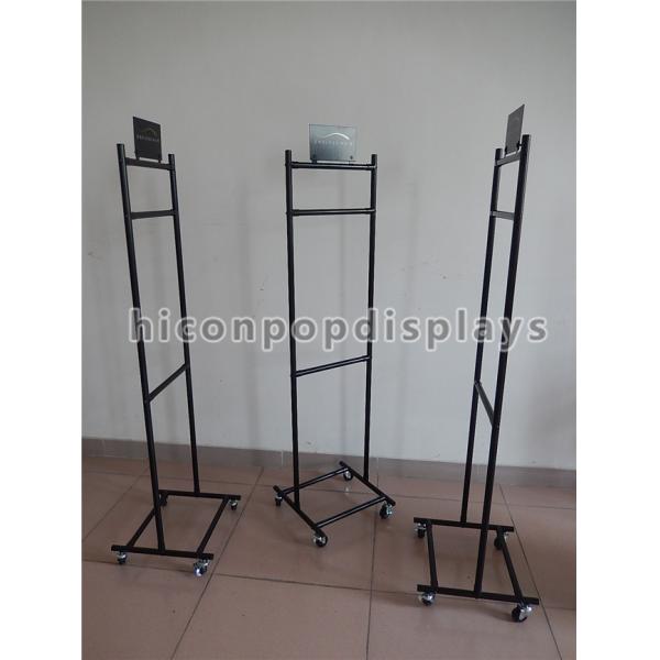 Salon Hair Extension Retail Store Displays Metal Beauty Supply Store Display Shelf