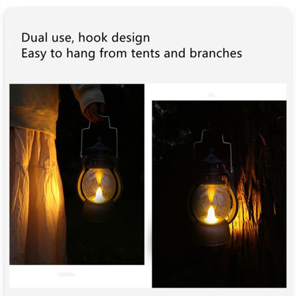 Battery Powered Night Light Energy Saving Camping Portable Night Light