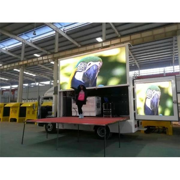 видео фильма тележки рекламы дисплея знака СИД тангажа 6mm на открытом воздухе для средств массовой информации