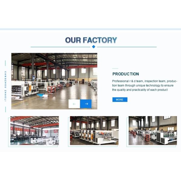 Corrugated Carton Box Printing Rotary Die Cutting Machine Automatic Feeding