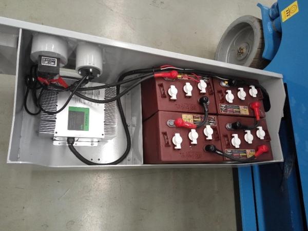 3.5km/H Lifting Speed Vehicle Scissor Lift , Self Propelled Electric Scissor Lift Steel Material